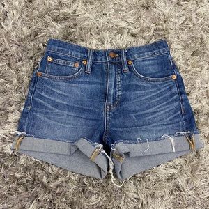 Madewell jean shorts